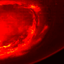 Listen to the sound of Jupiter's extreme auroras