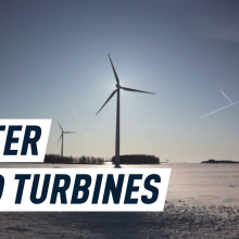 Yes, wind turbines can totally thrive in the cold. Including Antarctica.