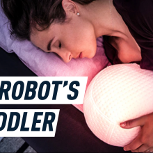 This cuddly, breathing robot can improve your sleep — Future Blink