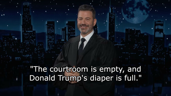 Jimmy Kimmel on 'Jimmy Kimmel Live!'