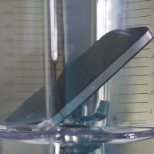 Scientists blended an iPhone to dust to show the amount of natural resources it takes to produce just one device