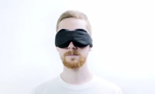 Fall asleep anywhere with this 100% blackout sleep mask
