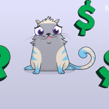 People are spending millions on virtual CryptoKitties