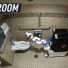 Somatic's automated bathroom robot