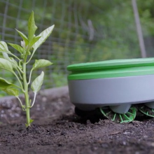 This little robot is like a Roomba for your garden