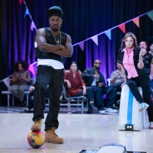 Shameik Moore and Susan Sarandon in "The Gutter."