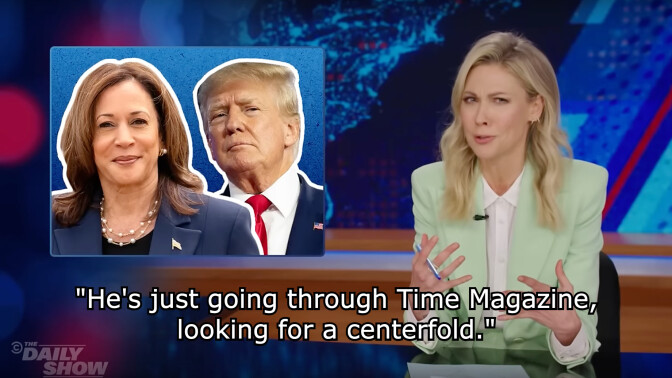 Desi Lydic on 'The Daily Show.'