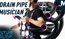 Drain pipes were made into an instrument that makes you look like an octopus — Future Blink