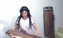 This cover of AC/DC's 'Back in Black' on a zither is delightful