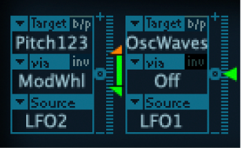 Figure. An ES2 modulation routing.