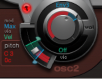 Figure. Pitch modulation adjustment.