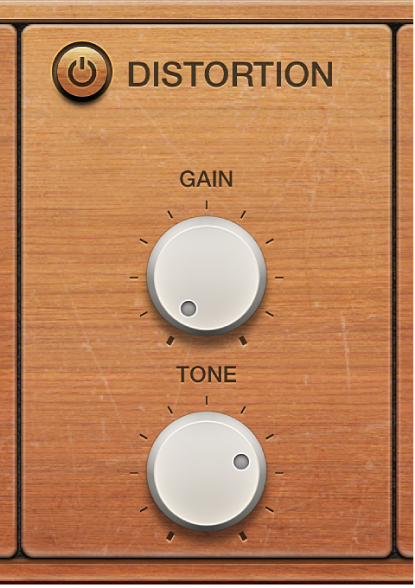 Figure. Paramètres Distortion du Vintage Clav.