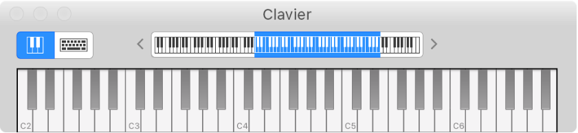 Figure. Clavier à l’écran.