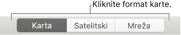 Tipke Karta, Satelit i Mreža.