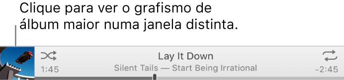 Clique na miniatura do grafismo para visualizar o grafismo do álbum num tamanho maior numa janela separada.