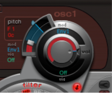 Abbildung. Anpassung der Tonhöhenmodulation