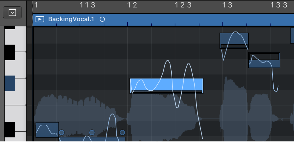 Figure. Showing the six hotspots on a note.