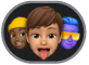 the Memoji button