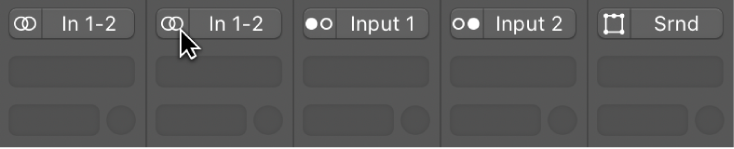 Figure. Side-by-side of mono and stereo input format.