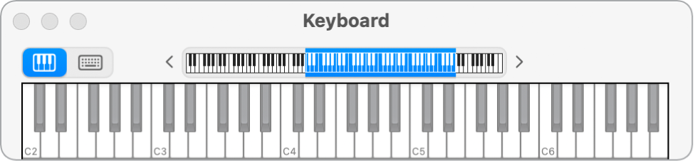 Figure. Clavier à l’écran.