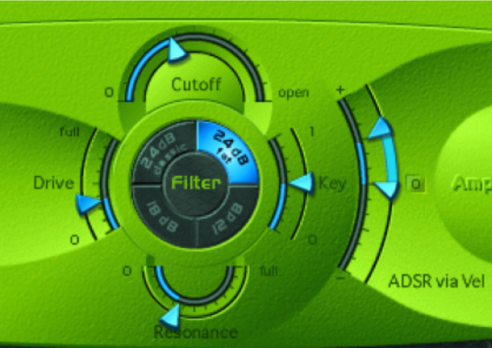 Abbildung. Filter-Parameter