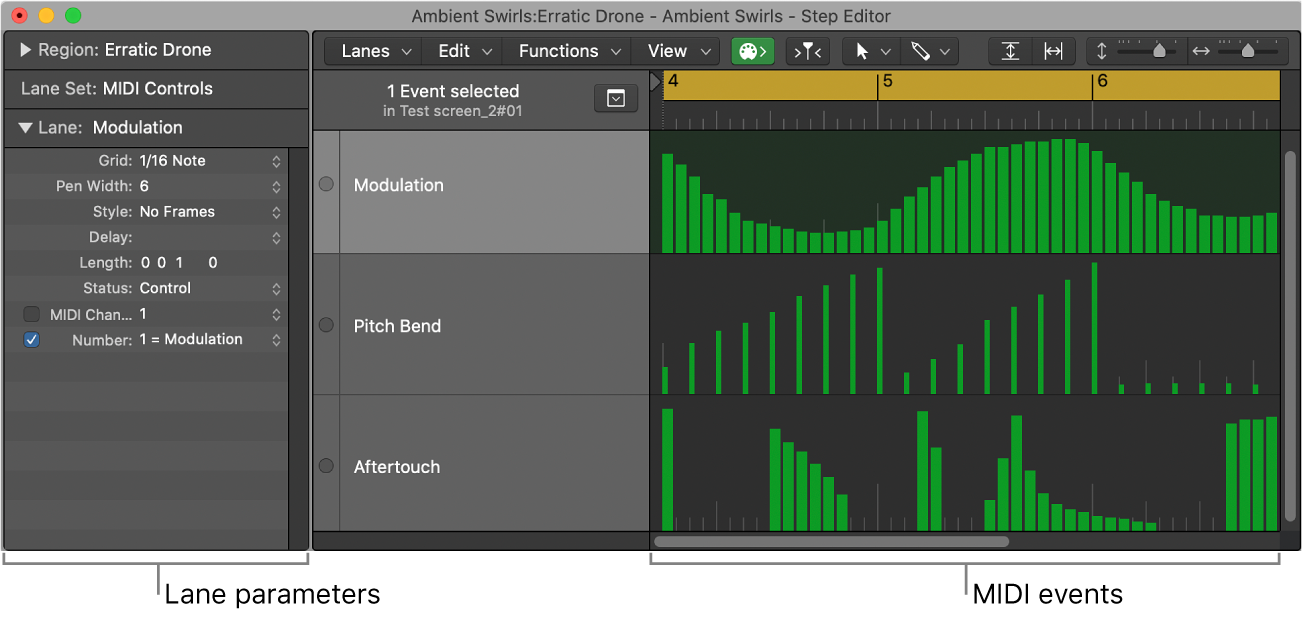 Figure. Step Editor.