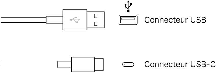 Figure. Illustration de connecteur USB