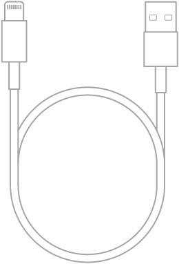 كبل Lightning إلى USB.