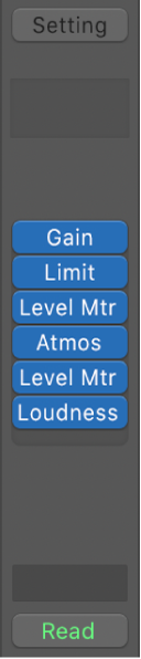 Abbildung. Empfohlene Master-Kanal-Plug-ins für einen Dolby Atmos-Mix.