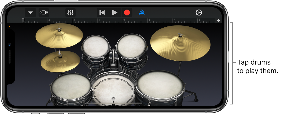 Drums Touch Instrument