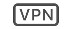 أيقونة حالة VPN.