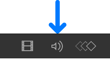 Show/Hide Audio Timeline button