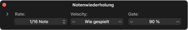 Abbildung. Erstes Dialogfenster „Notenwiederholung“