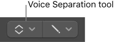 Figure. Voice Separation tool.