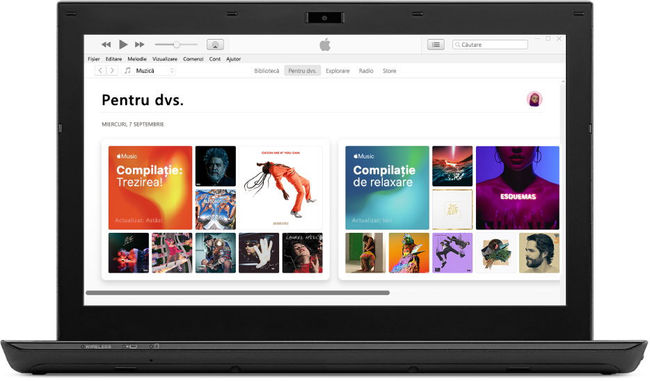 Un PC cu Apple Music pentru dvs.