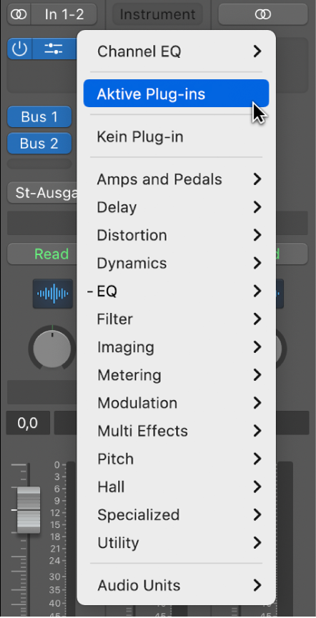 Abbildung. Befehl „Plug-ins aktivieren“ im Einblendmenü