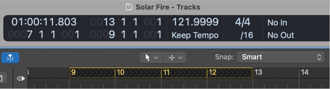 Figure. Skip cycle in the ruler.