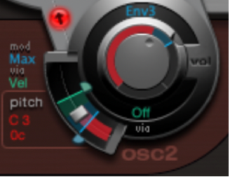 Figure. Pitch modulation adjustment.