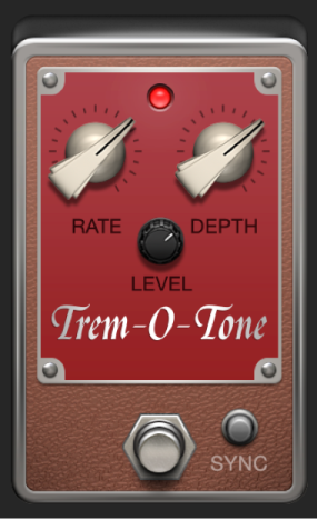 Figure. Fenêtre stompbox Trem-O-Tone.