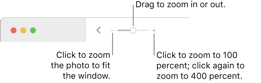 The toolbar showing zoom controls.