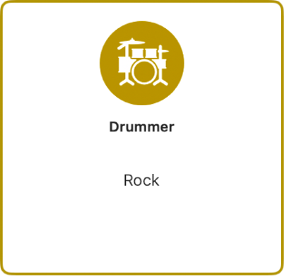 Figure. Drummer icon in the New Tracks dialog.