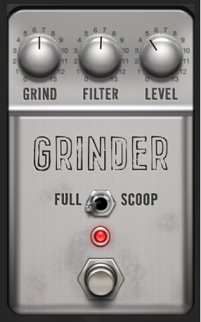 Figure. Grinder stompbox window.