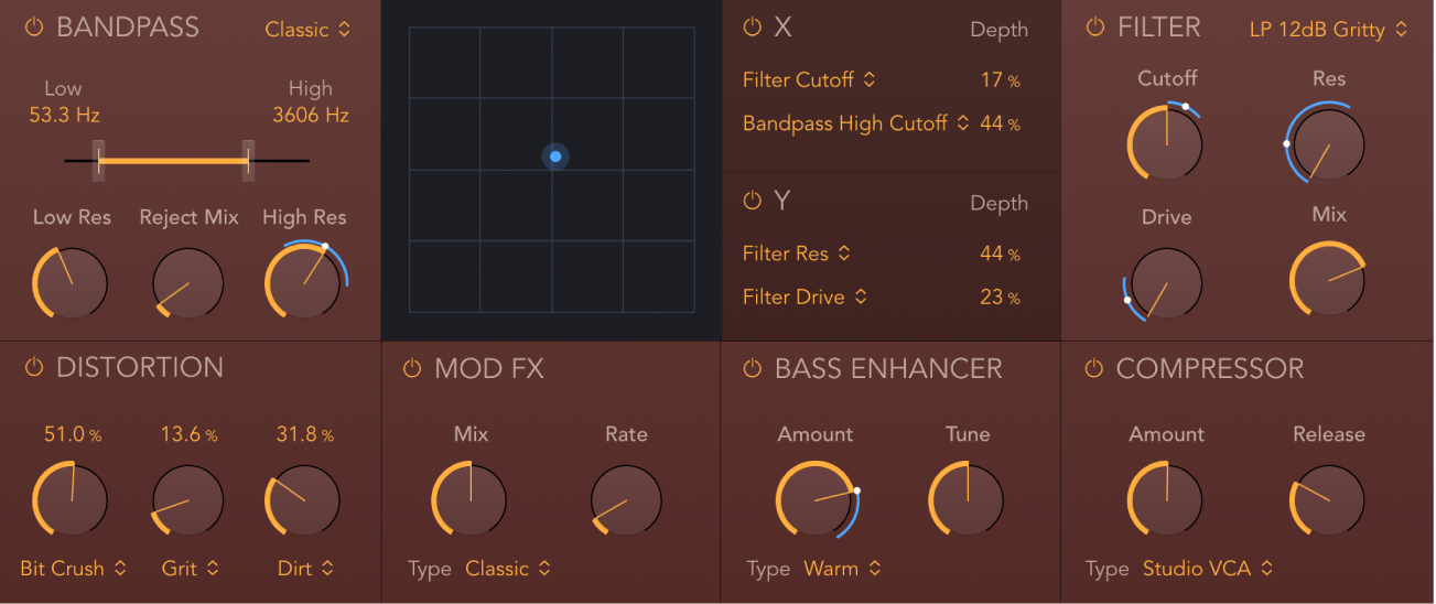 Figure. Processeurs Phat FX.