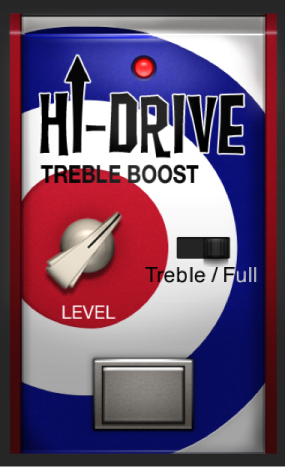 Figure. Fenêtre stompbox Hi-Drive.