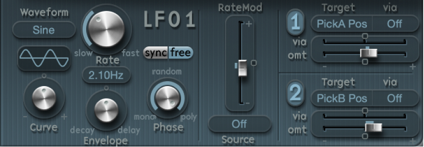 Figure. LFO section.