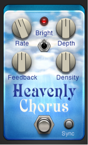 Figure. Fenêtre stompbox Heavenly Chorus.