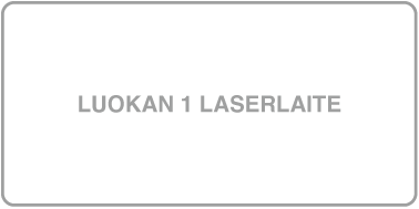 Merkintä, jossa lukee ”Luokan 1 lasertuote”.