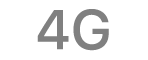 Ícone de estado 4G.