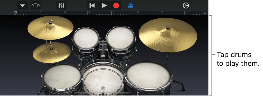 Drums Touch Instrument