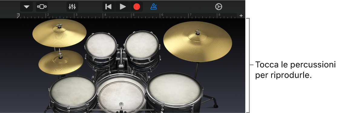 Strumento Touch Percussioni